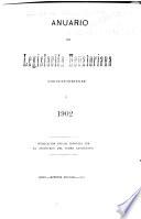 Anuario de legislación ecuatoriana correspondiente