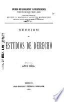 Anuario de legislación y jurisprudencia