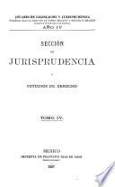 Anuario de legislación y jurisprudencia