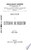 Anuario de legislación y jurisprudencia