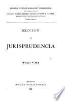 Anuario de legislación y jurisprudencia