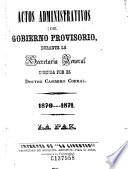 Anuario de Leyes Y Disposiciones Supremas