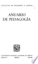 Anuario de pedagogía