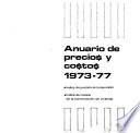 Anuario de precios y costos