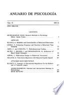 Anuario de psicología
