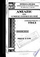 Anuario del comercio exterior del Perú