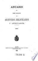 Anuario del Cuerpo Facultativo de Archiveros, Bibliotecarios y Anticuarios