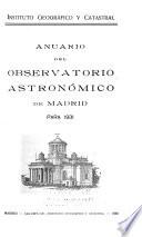 Anuario del Observatorio Astronómico de Madrid