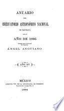Anuario del Observatorio Astronómico Nacional de Tacubaya