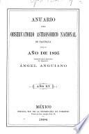 Anuario del Observatorio Astronómico Nacional