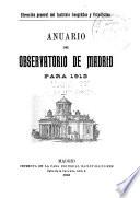 Anuario del Observatorio de Madrid