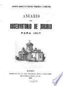 Anuario del Observatorio de Madrid