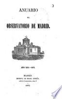 Anuario del Real observatorio de Madrid