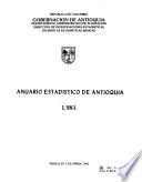 Anuario estadístico de Antioquia