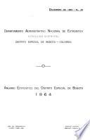 Anuario estadístico de Bogotá, D.E.