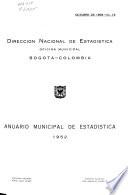 Anuario estadístico de Bogotá, Distrito Especial