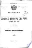 Anuario estadístico de comercio exterior