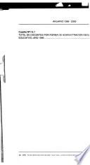 Anuario estadístico de educación