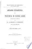 Anuario estadístico de la Provincia de Buenos Aires