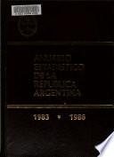 Anuario estadístico de la República Argentina