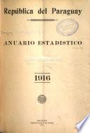 Anuario estadístico de la República del Paraguay