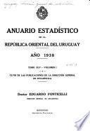 Anuario estadístico de la República Oriental del Uruguay