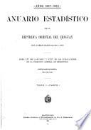 Anuario estadístico de la República Oriental del Uruguay
