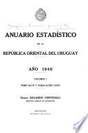 Anuario estadístico de la República Oriental del Uruguay
