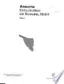 Anuario estadístico de Sonora