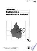 Anuario estadístico del Distrito Federal
