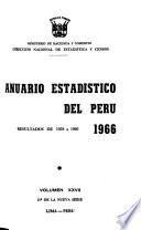 Anuario estadístico del Perú