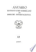 Anuario hispano-luso-americano de derecho internacional
