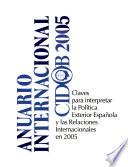 Anuario internacional CIDOB ...