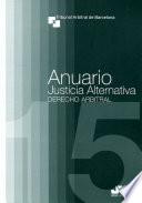 Anuario Justicia Alternativa, Nº 15, año 2019