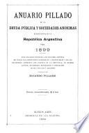 Anuario Pillado de la deuda pública y sociedades anónimas establecidas en las repúblicas Argentina y del Uruguay para ...