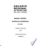 Anuario regional de teatro ... Salta, Jujuy, Catamarca