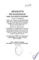 Aparato de eloquencia para los sagrados oradores ...