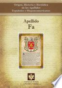 Apellido Fa