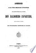 Apendice a la Vida militar y politica del ilustre duque de la Victoria don Baldomero Espartero