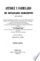 Apéndice y formulario del restaurador farmaceutico ...