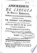 Aphorismos de cirugia