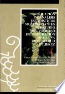 Aplicación de análisis estadísticos multivariantes al estudio del proceso de maduración de la uva en el marco del jerez