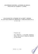 Aplicación de la prueba de Allport y Vernon en las Facultades de Ingeniería y Arquitectura de la U.N.A.M.