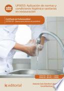 Aplicación de normas y condiciones higiénico-sanitarias en restauración. HOTR0109