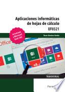 Aplicaciones informáticas de hojas de cálculo. Microsoft Excel 365