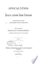 Apocalypsis Explicata Secundum Sensum Spiritualem