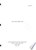 Apollo Program Summary Report