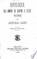 Apologia degli accademici di Banch di Roma contra M. Lodovico Castelvetro da Modena