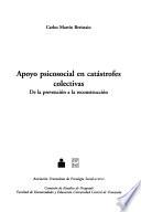 Apoyo psicosocial en catástrofes colectivas
