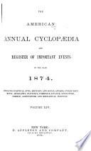 Appletons' Annual Cyclopedia and Register of Important Events